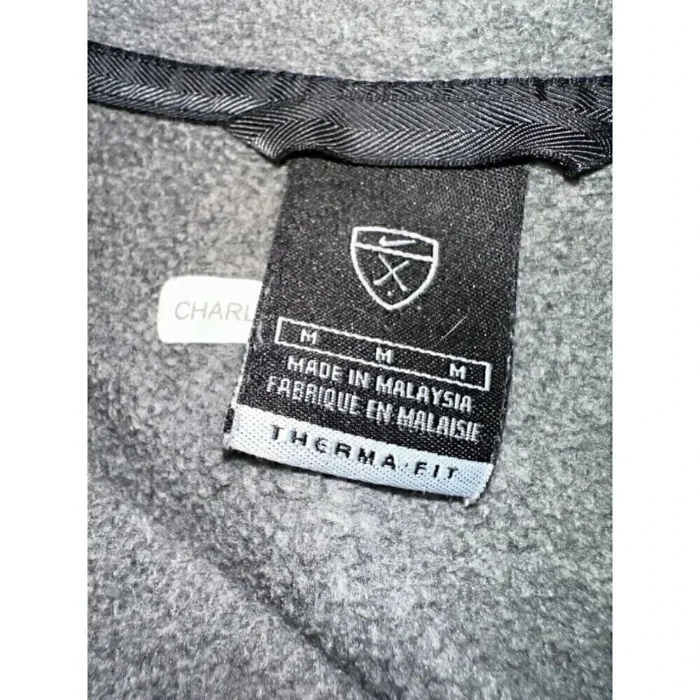 Nike therma fit fleece pullover men's size Medium long sleeved - Picture 9 of 12